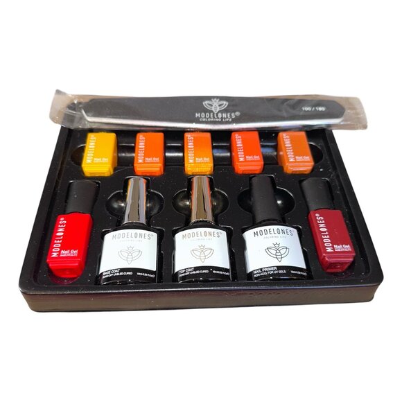 Modelones Gel Nail Kit with LED Nail Lamp - Picture 3 of 7